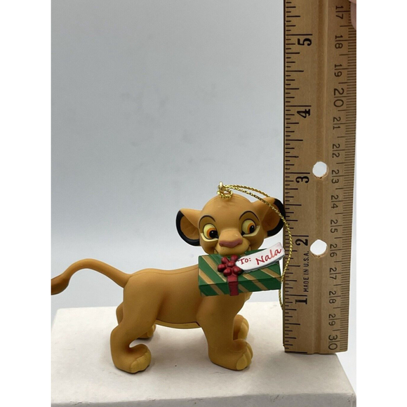 Disney Christmas Magic Ornaments W/Box  Woody Buzz Winnie Simba Set/4 - Picture 3 of 12